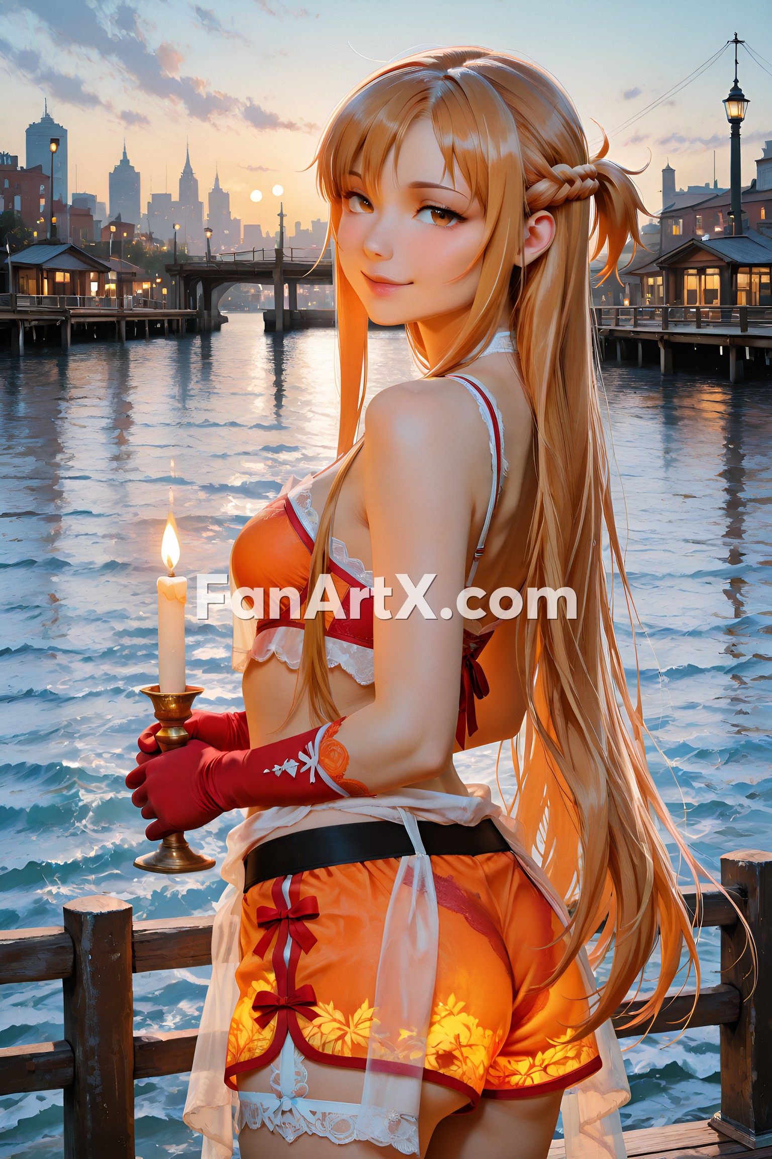 Sao Asuna Yuuki Fanart - Sword Art Online character 9340875